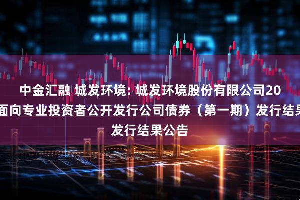 中金汇融 城发环境: 城发环境股份有限公司2025年面向专业投资者公开发行公司债券（第一期）发行结果公告